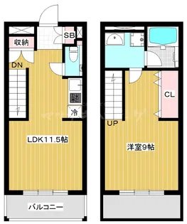 Dacha【1階】の間取り