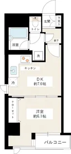 カスタリア新宿御苑【9階】の間取り