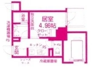 RISING STAGE(ライジング ステージ)【3階】の間取り