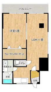 パルセ城山【3階】の間取り