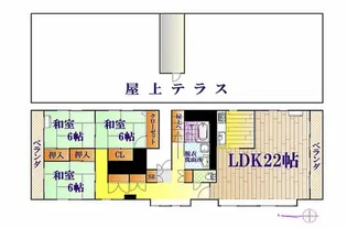 さわやビル【5階】の間取り