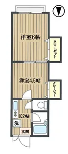 Casa Verde千駄ヶ谷【1階】の間取り