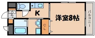 カーサ船越南【2階】の間取り