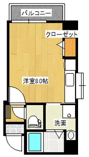 Zero西田【4階】の間取り