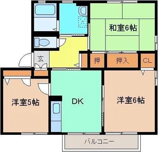 メルシー V【2階】の間取り