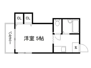 サンハイツ伊勢田【2階】の間取り