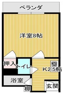 大阪府堺市北区北長尾町8【マンション】の間取り
