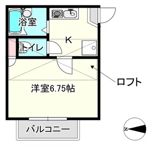 イーストコア【2階】の間取り