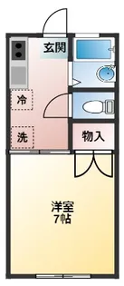 千葉県千葉市花見川区幕張町5【アパート】の間取り