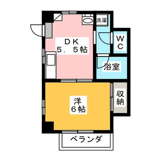 アクア・イゾラ上石神井【1階】の間取り