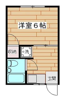 ローズハウス【1階】の間取り