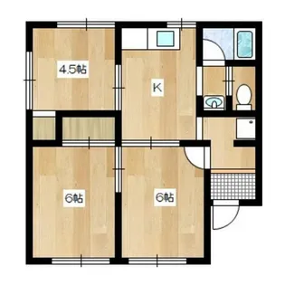メゾンドいつくしま【1階】の間取り
