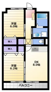 マンションはなき3【3階】の間取り