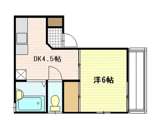 シャーロームあさひ【1階】の間取り