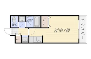 ビバリーズ21 B棟【1階】の間取り