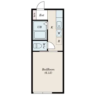 ヴェール・ヴィラ【2階】の間取り