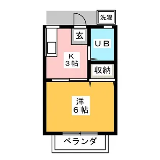 フロリサー・プレス【2階】の間取り