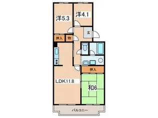 メゾン ソノベの間取り