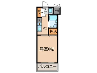 リバ-サイド千里の間取り