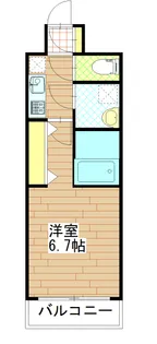 プライムアーバン仙台木町通【2階】の間取り