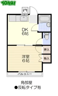 青雲ハイツパートI【2階】の間取り