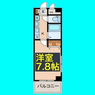 レジデンスTH浄心【2階】の間取り