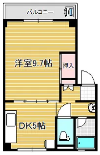サンライズ銀杏【2階】の間取り