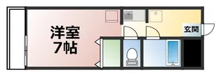 神奈川県厚木市中町3【マンション】の間取り