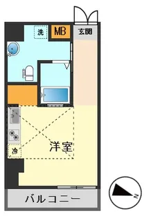 レイオーバー金町【3階】の間取り