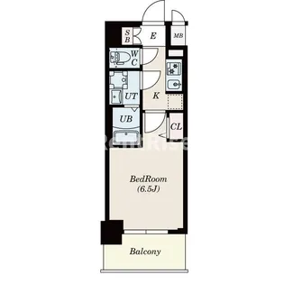 1Kの間取り画像