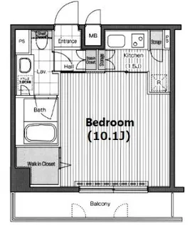 グランド・ガーラ三田【10階】の間取り