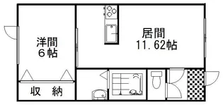 ブリリアント5【2階】の間取り