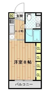 K’s city1【2階】の間取り