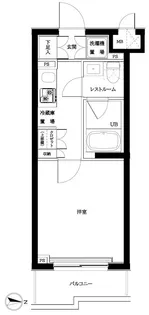 ルーブル武蔵新城弐番館【5階】の間取り