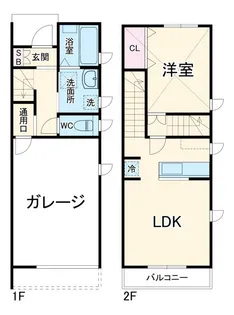 ヴィーブル上島の間取り