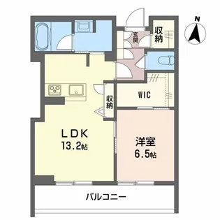 シャーメゾンステージ神明【2階】の間取り