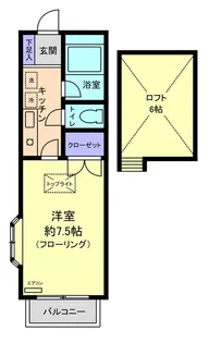 メゾン・ド・ジュネス【1階】の間取り