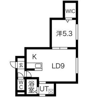 ジュピター月寒東II【2階】の間取り