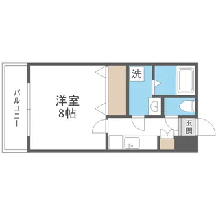 福岡県福岡市中央区高砂2【マンション】の間取り