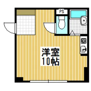 クレセントコート【3階】の間取り