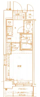 大阪府大阪市北区天満3丁目【マンション】の間取り