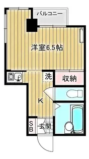 1Kの間取り画像