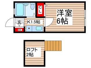 アネックス幕張本郷【1階】の間取り