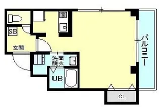 ソレイユ津田沼【3階】の間取り