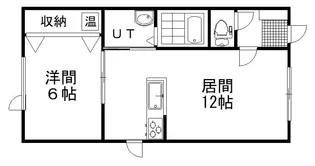 BeLoved3【1階】の間取り
