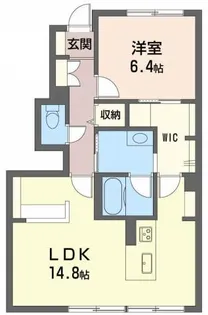 シャーメゾンガーデン松茂 C棟【1階】の間取り