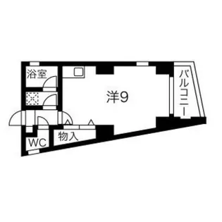 FRONT RIVER【2階】の間取り