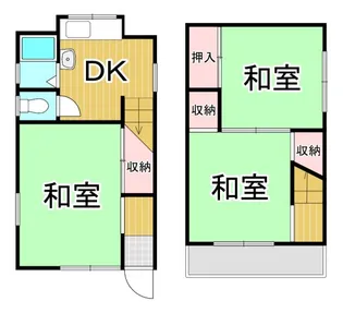 兵庫県尼崎市武庫之荘2【一戸建】の間取り