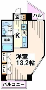 エルセレッソ【6階】の間取り