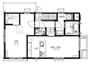 Cubic Place 大原 9【2階】の間取り